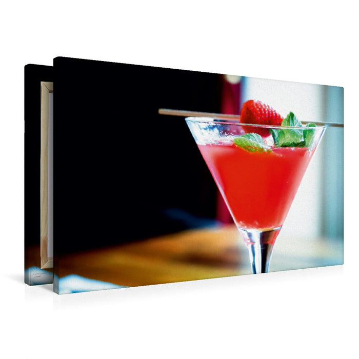 Premium Textil-Leinwand Sweet Cocktail