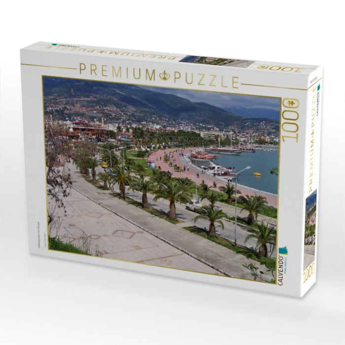 Hafenbecken von Alanya - CALVENDO Foto-Puzzle'