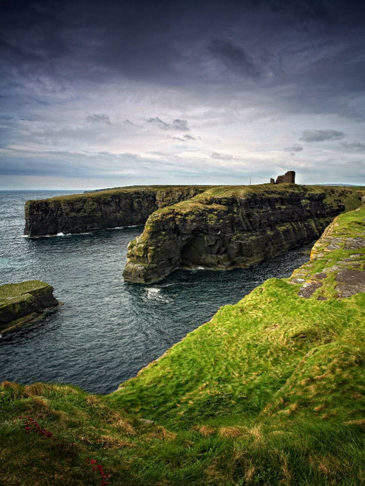 Old Wick Castle, Caithness, Schottland - CALVENDO Foto-Puzzle'