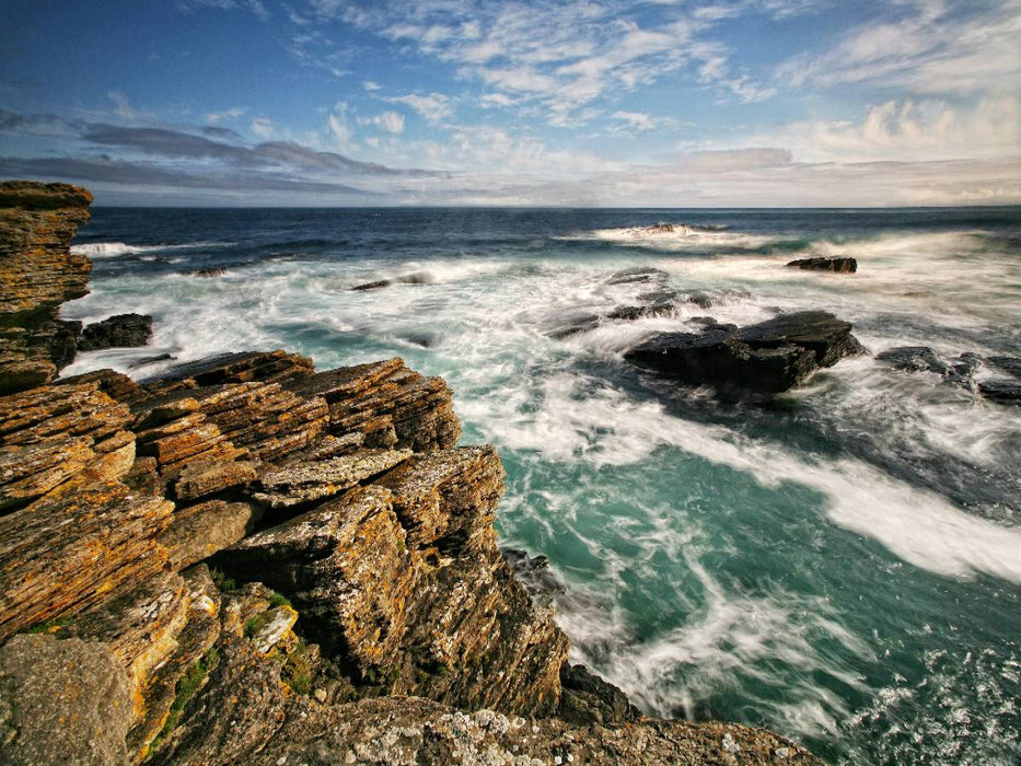 In der Nähe John O'Groats, Caithness, Scotland - CALVENDO Foto-Puzzle'