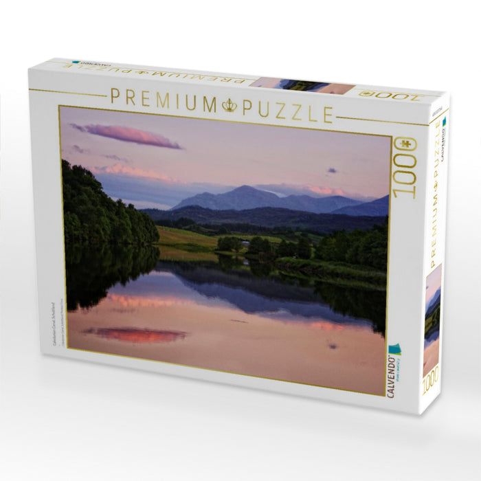 Caledonian Canal, Schottland - CALVENDO Foto-Puzzle'