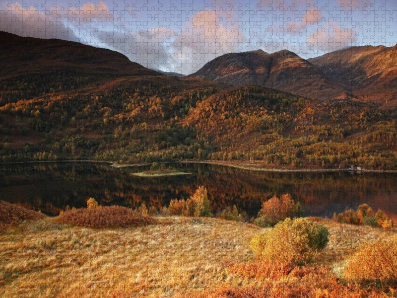 Loch Leven, Schottland - CALVENDO Foto-Puzzle'