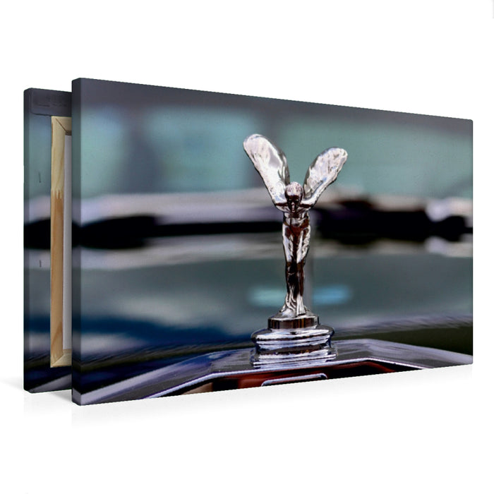 Premium Textil-Leinwand Rolls Royce