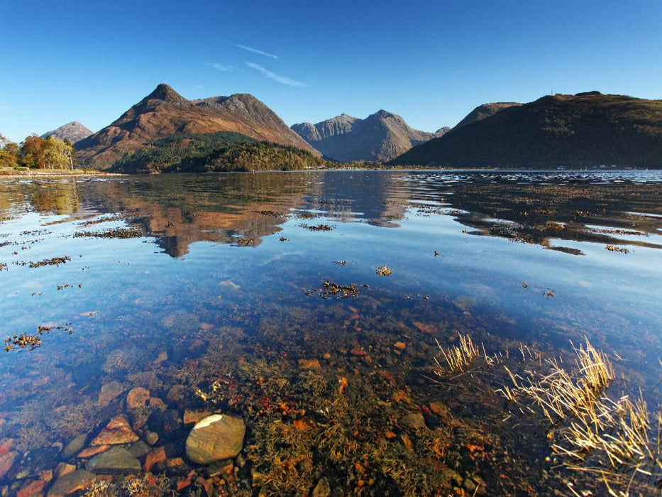 Glencoe Village, Loch Leven Schottland - CALVENDO Foto-Puzzle'