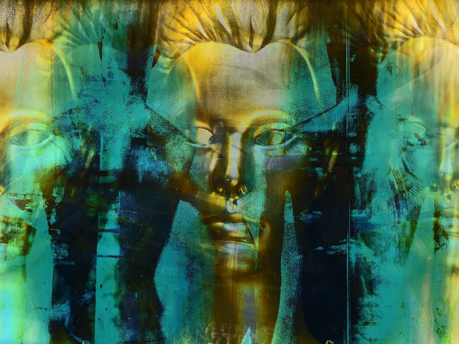 Gesichter in Gold - CALVENDO Foto-Puzzle'