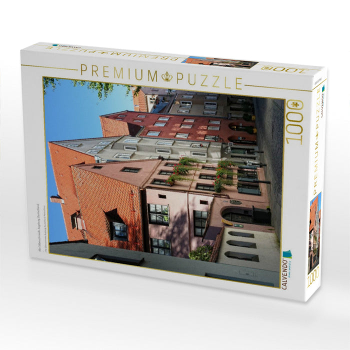 Alte Silberschmiede, Augsburg, Deutschland - CALVENDO Foto-Puzzle'