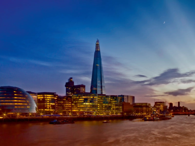 LONDON Sonnenuntergang 1000 Teile Puzzle quer - CALVENDO Foto-Puzzle'