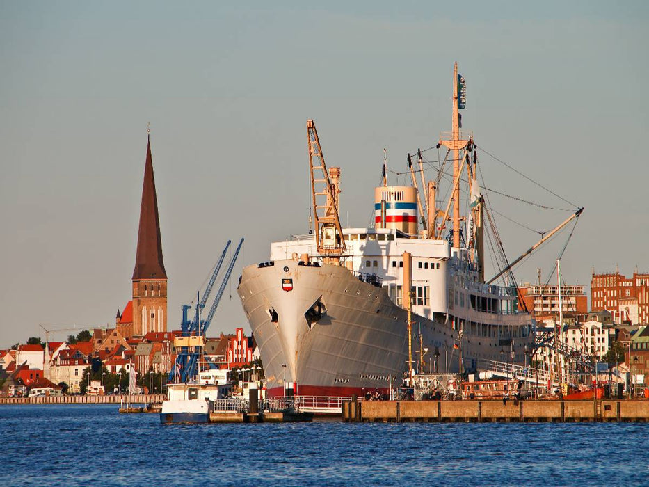 Blick auf Rostock - CALVENDO Foto-Puzzle'