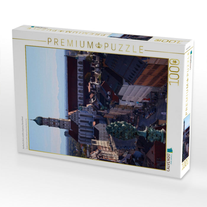 Basilika St. Ulrich und Afra, Augsburg, Deutschland - CALVENDO Foto-Puzzle'