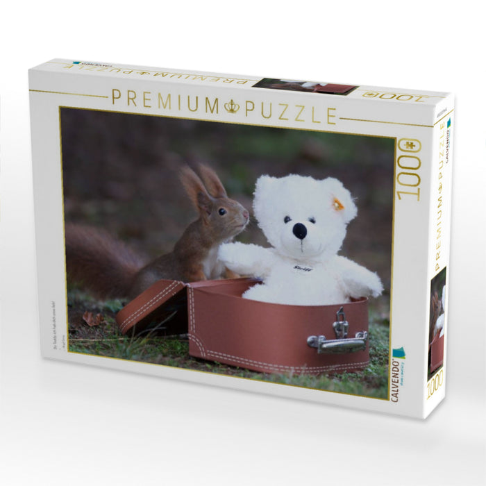 Du Teddy, ich hab dich sooo lieb! - CALVENDO Foto-Puzzle'