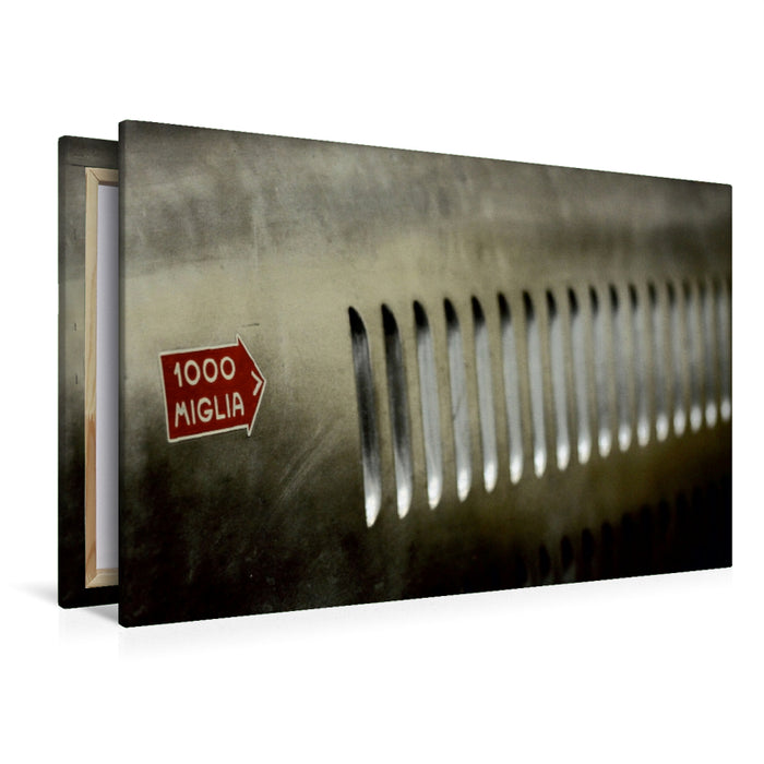 Premium Textil-Leinwand Mille Miglia