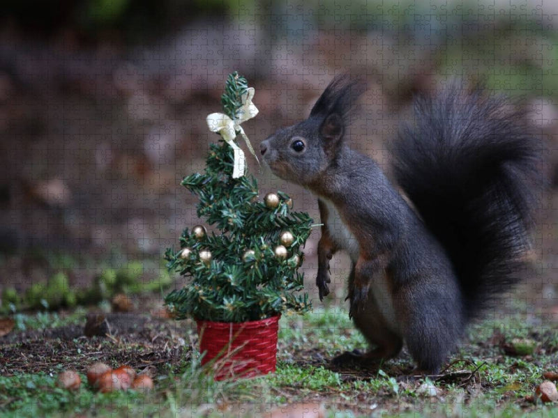 Oh ein Weihnachtsbäumchen nur für mich... - CALVENDO Foto-Puzzle'