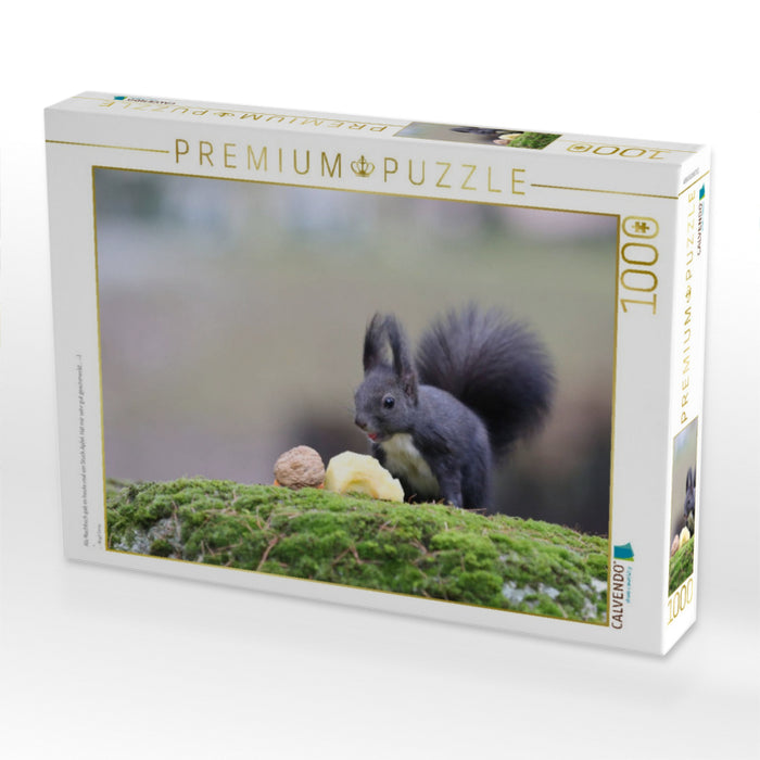 Als Nachtisch gab es heute mal ein Stück Apfel. Hat mir sehr gut geschmeckt...:-) - CALVENDO Foto-Puzzle'