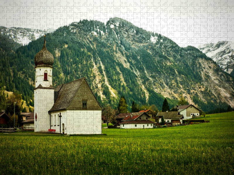 Marien-Kapelle in Tannheim - CALVENDO Foto-Puzzle'