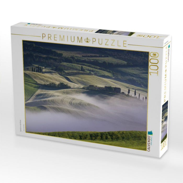 Gehöft im Val d'Orcia - CALVENDO Foto-Puzzle'