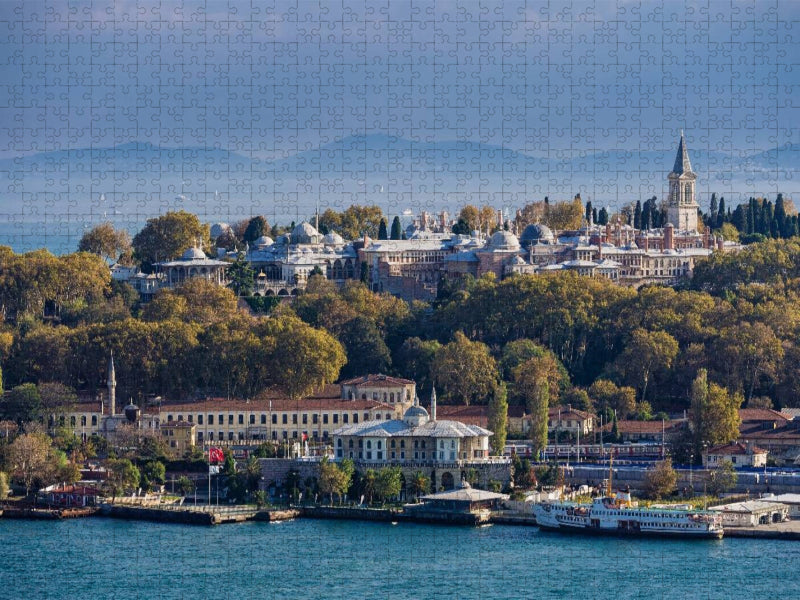 Blick auf den Topkapi Palast - CALVENDO Foto-Puzzle'