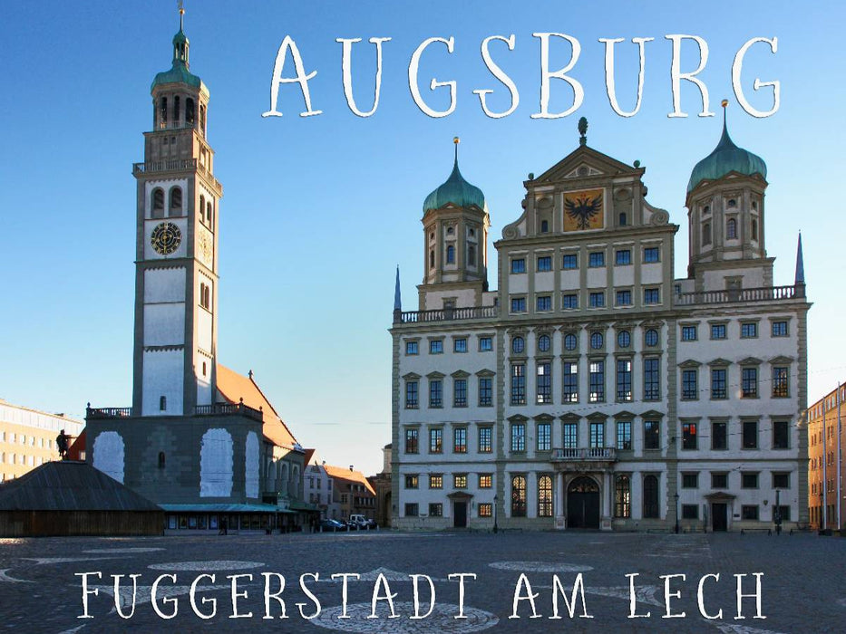 Augsburger Rathaus - CALVENDO Foto-Puzzle'