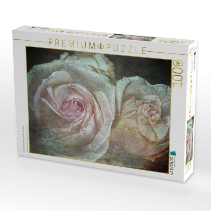 Romantische Rosen - Shabby Chic Style - CALVENDO Foto-Puzzle'