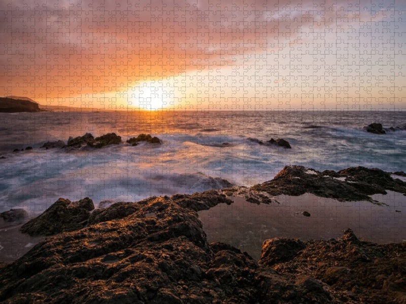 Küste auf Teneriffa - CALVENDO Foto-Puzzle'