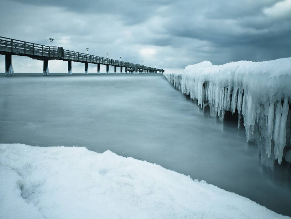 Winter an der Ostseeküste - CALVENDO Foto-Puzzle'