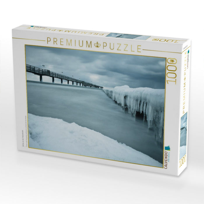Winter an der Ostseeküste - CALVENDO Foto-Puzzle'
