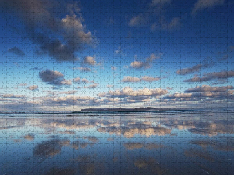 Dunnet Beach, Caithness, Schottland - CALVENDO Foto-Puzzle'
