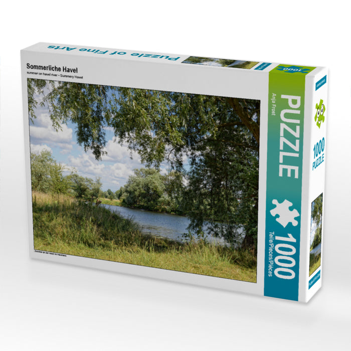 Summery Havel - Puzzle photo CALVENDO 