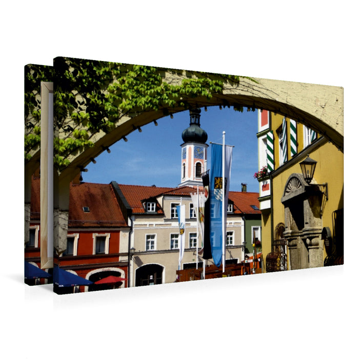 Premium Textil-Leinwand Furth im Wald