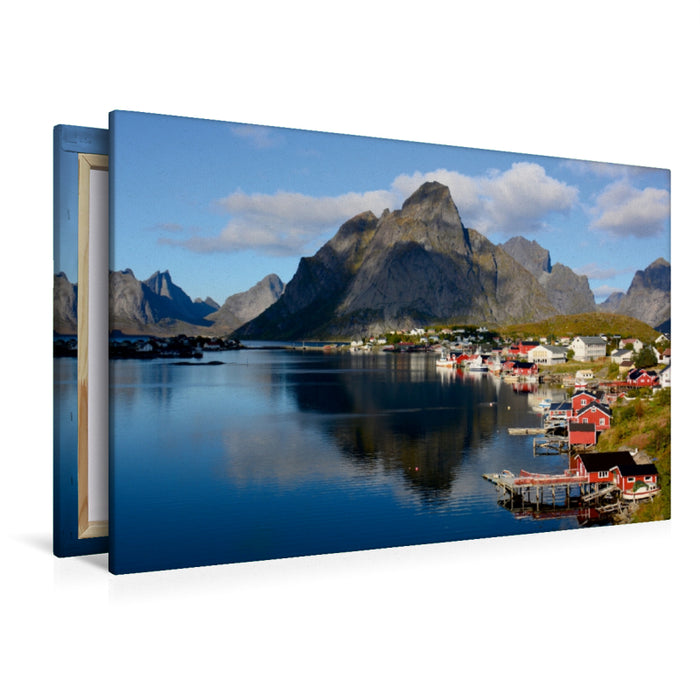 Premium Textil-Leinwand Reine/ Moskenesøya