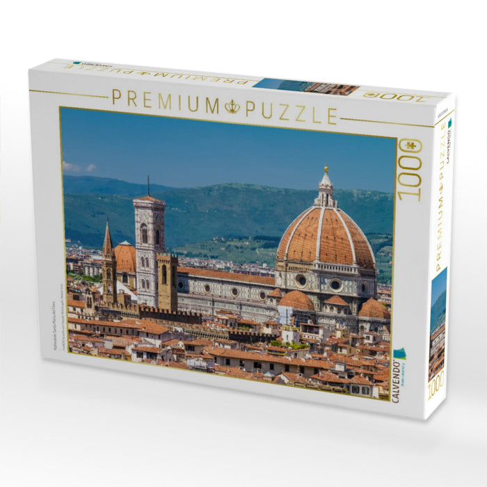 Kathedrale Santa Maria del Fiore - CALVENDO Foto-Puzzle'