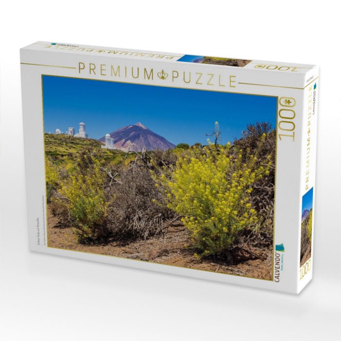 Vulkan Teide auf Teneriffa - CALVENDO Foto-Puzzle'