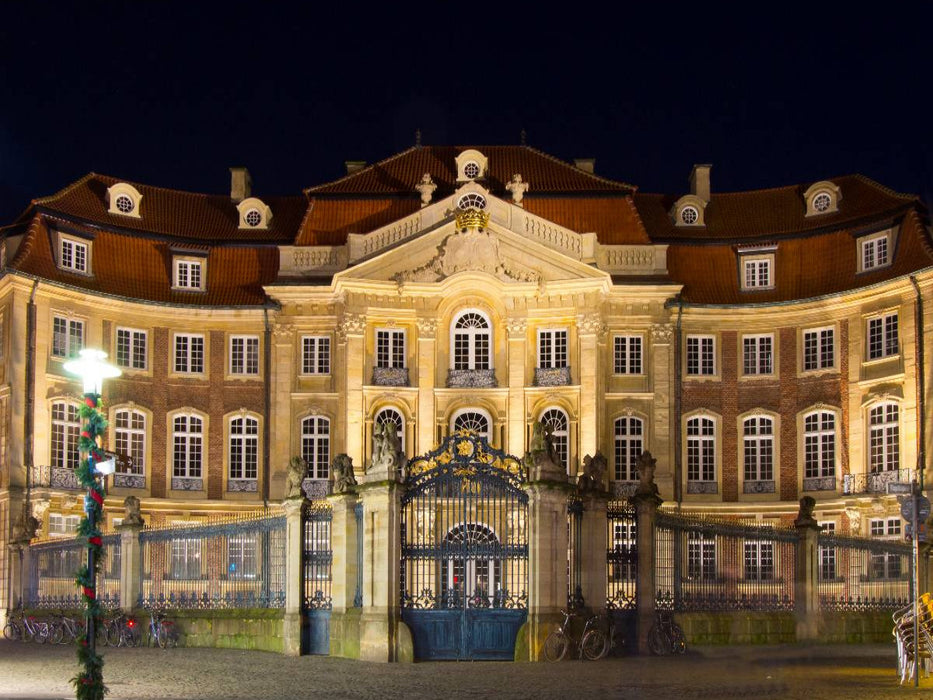 Der Erbdrostenhof wurde 1753 bis 1757 erbaut. Er ist Teil der Barockinsel an der Salzstraße - CALVENDO Foto-Puzzle'