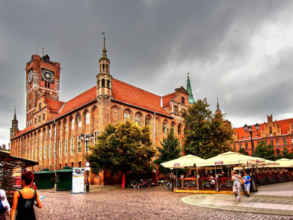 Das altstädtische Rathaus, entstand Ende des 14. Jh. im gotischen Still. - CALVENDO Foto-Puzzle'