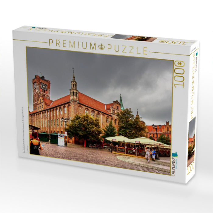 Das altstädtische Rathaus, entstand Ende des 14. Jh. im gotischen Still. - CALVENDO Foto-Puzzle'