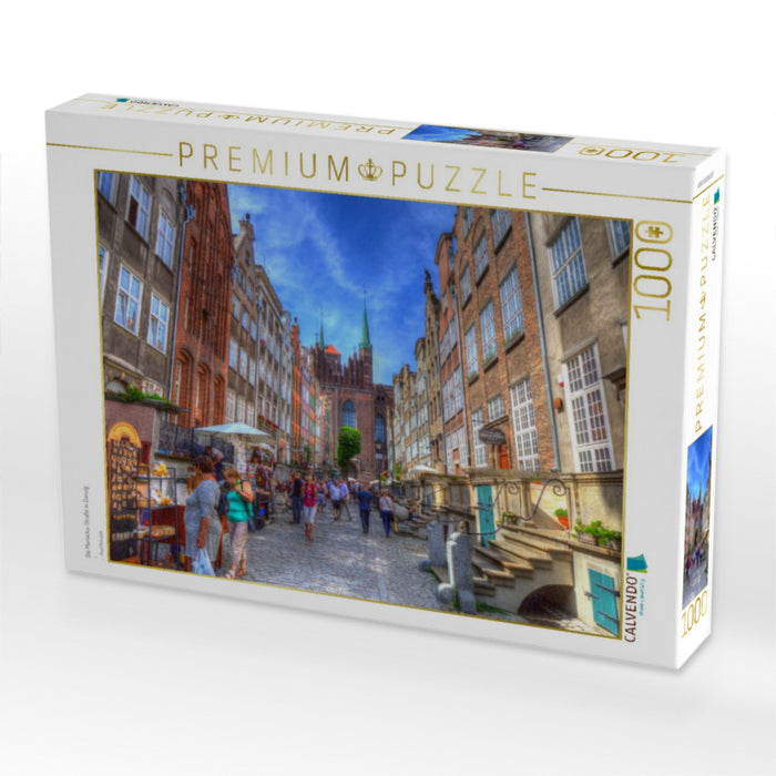 Die Mariacka-Straße in Danzig - CALVENDO Foto-Puzzle'