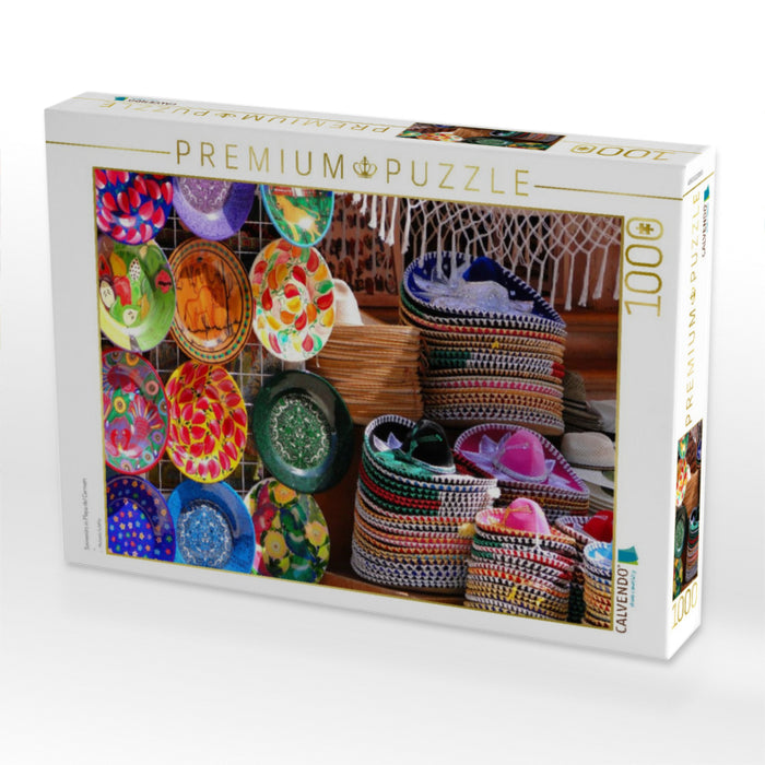 Souvenirs in Playa del Carmen - CALVENDO Foto-Puzzle'