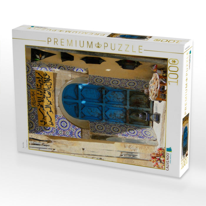 Tür in Fes - CALVENDO Foto-Puzzle'