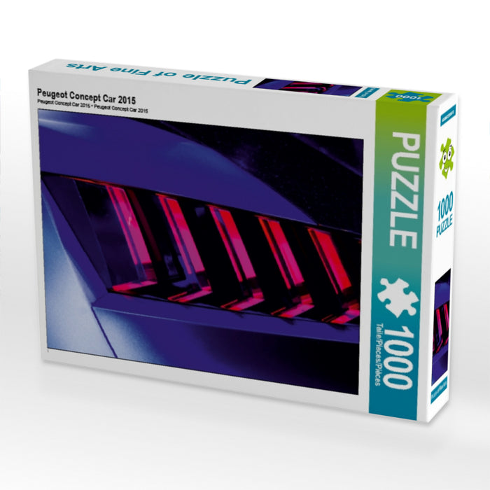 Peugeot Concept Car 2015 1000 Teile Puzzle quer - CALVENDO Foto-Puzzle'