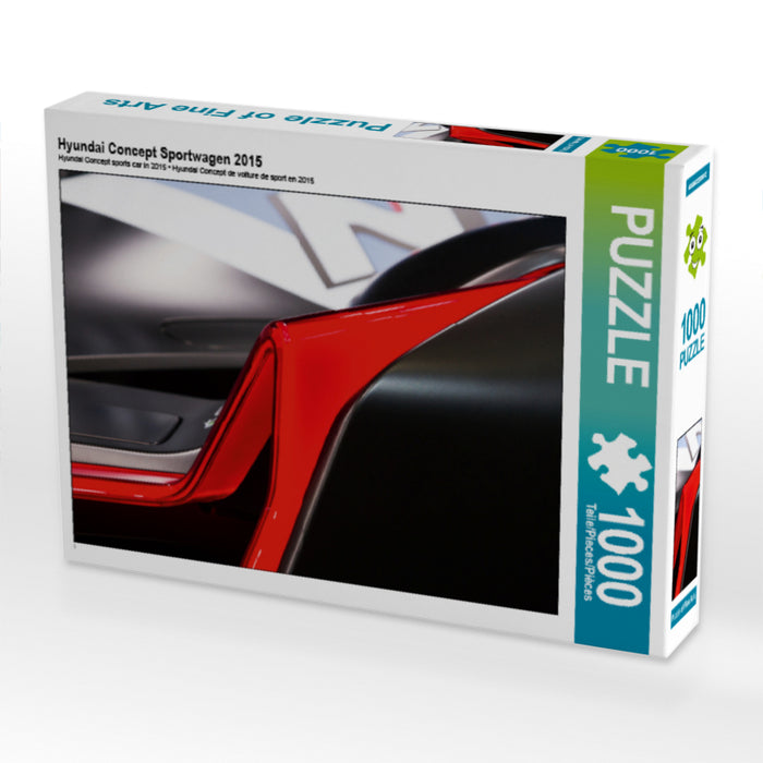Hyundai Concept Sportwagen 2015 1000 Teile Puzzle quer - CALVENDO Foto-Puzzle'