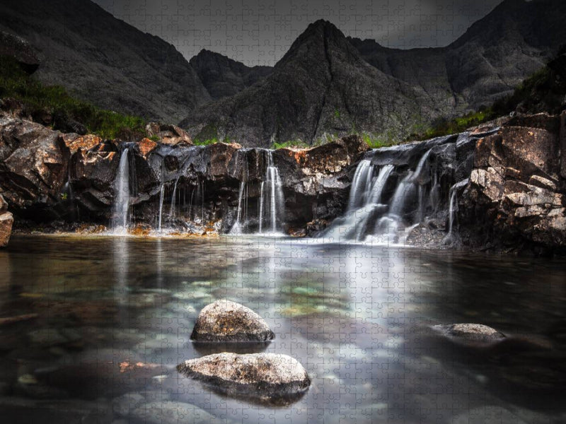 Fairy Pools Glen Brittle Isle of Skye - CALVENDO Foto-Puzzle'