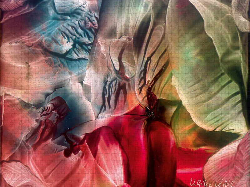 Unterwasserwelten I - Encaustic - CALVENDO Foto-Puzzle'