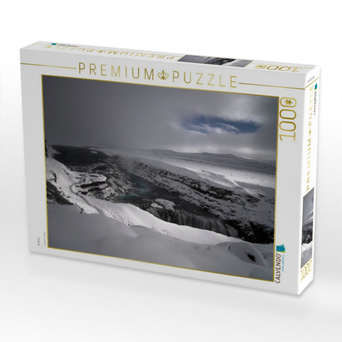 Gullfoss - CALVENDO Foto-Puzzle'