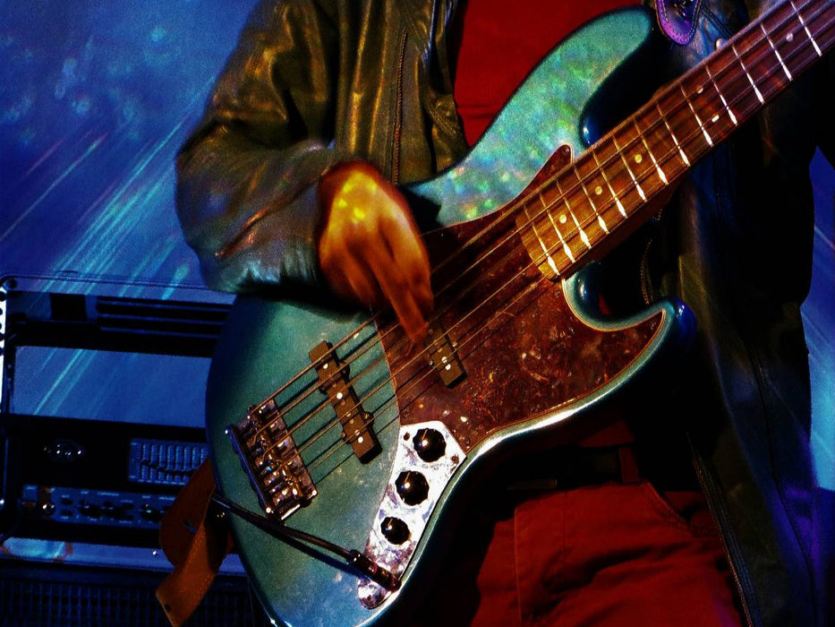 Bass Player - CALVENDO Foto-Puzzle'