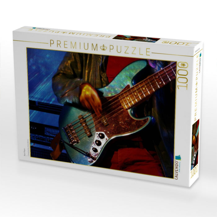 Bass Player - CALVENDO Foto-Puzzle'