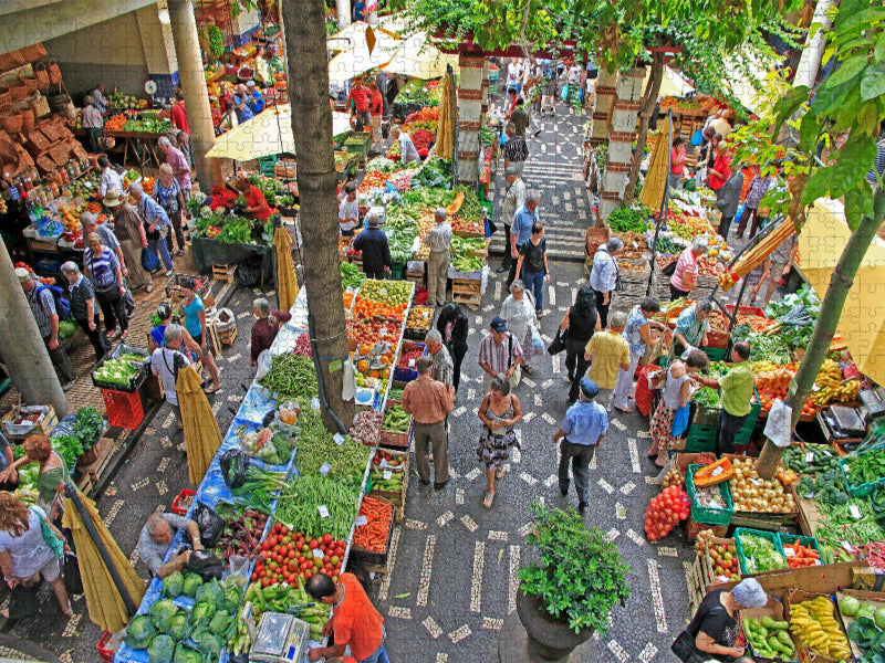 Bauernmarkt - CALVENDO Foto-Puzzle'