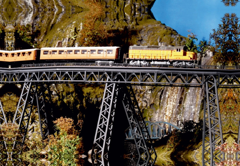 Premium Textil-Leinwand Andenbahn in Spur N
