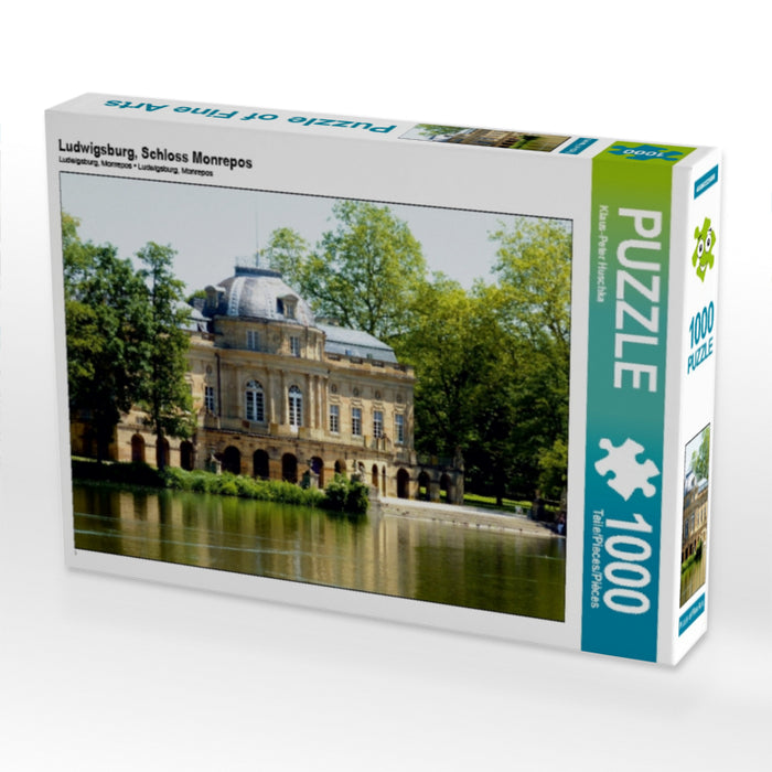 Ludwigsburg, Schloss Monrepos 1000 Teile Puzzle quer - CALVENDO Foto-Puzzle'