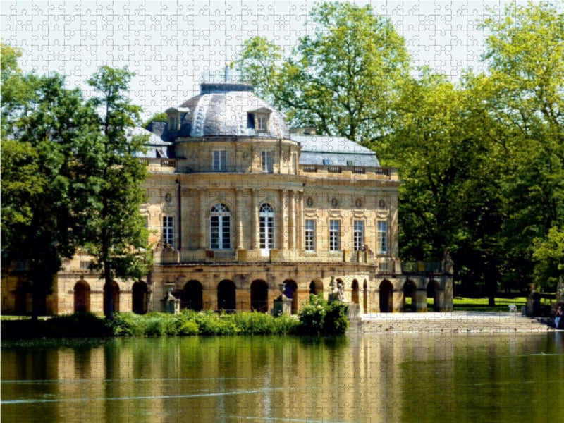 Ludwigsburg, Schloss Monrepos 1000 Teile Puzzle quer - CALVENDO Foto-Puzzle'
