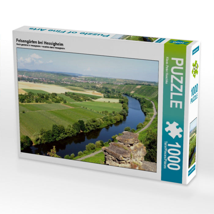Felsengärten bei Hessigheim 1000 Teile Puzzle quer - CALVENDO Foto-Puzzle'