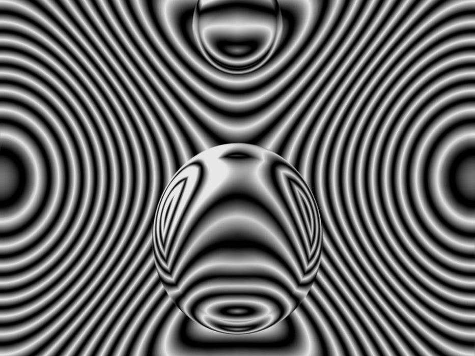 Kristallkugel in 3D - CALVENDO Foto-Puzzle'